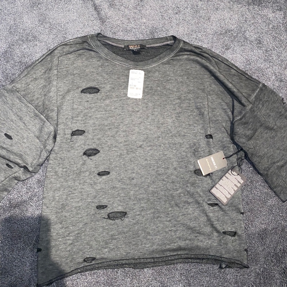 Forever 21 Half Sleeve Sweater